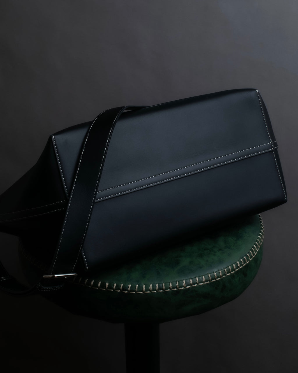 "BURBERRY" Suede switching design 2way shoulder bag