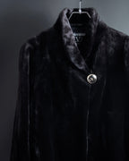 -SPECIAL- “VALENTINO” 1988–1992 SAGA Mink Shawl Collar Coat