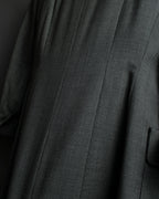 "Christian Dior" Flap pocket detail military tailored jacket