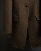 "SPORTSMAX" Carving flap design mid-length coat