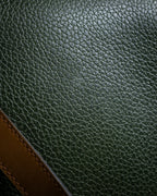 "Christian Dior" 80’s-90’s equestrian grain leather shoulder bag