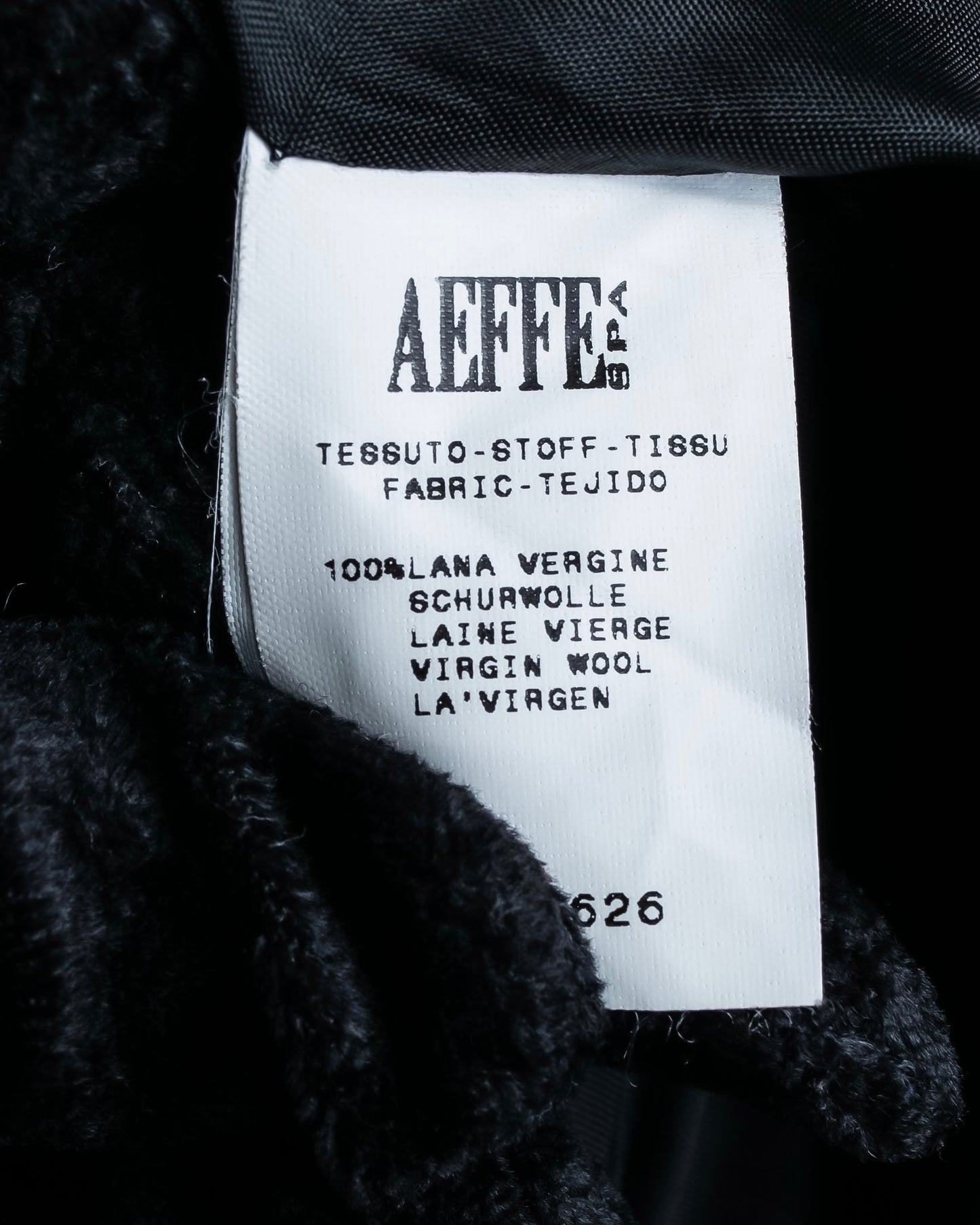 "ALBERTA FERRETTI" Large button shaped flare silhouette soutien collar coat