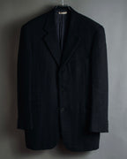 "HERMES" 90’s cashmere blend heritage vip limited tailored jacket