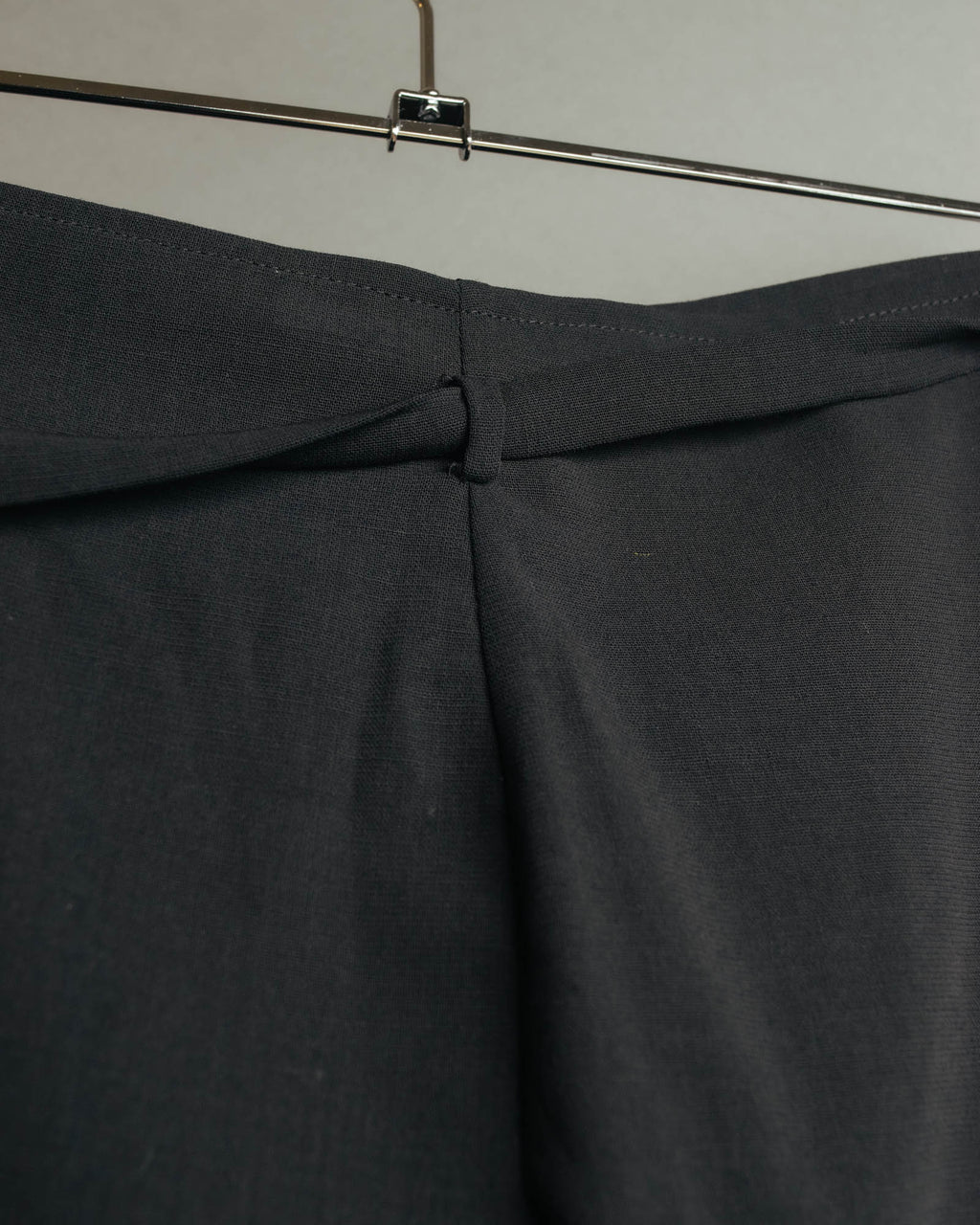 “JIL SANDER” 90’s-00’s Side tie wool wrap skirt