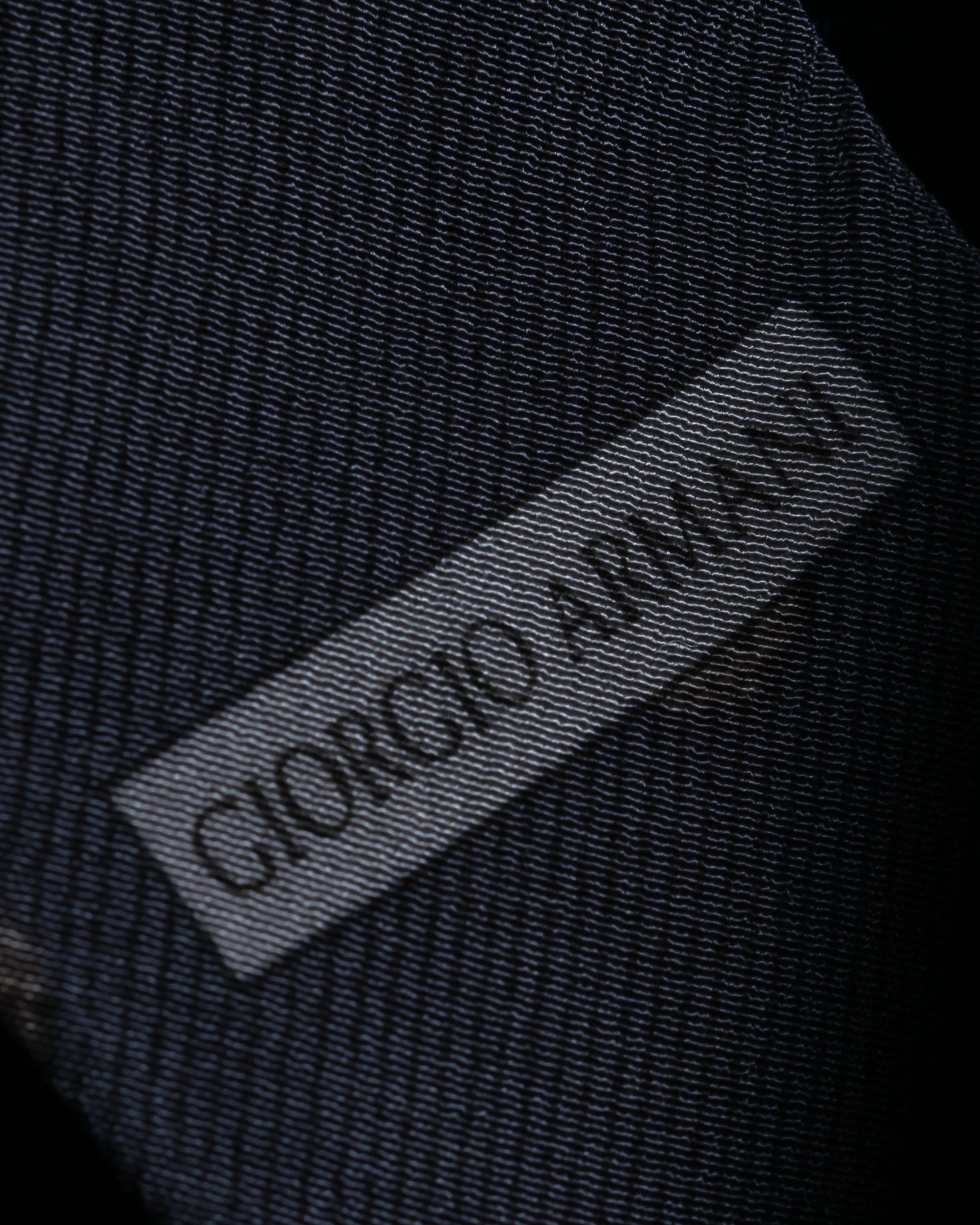 "GIORGIO ARMANI" Dot pattern silk  necktie