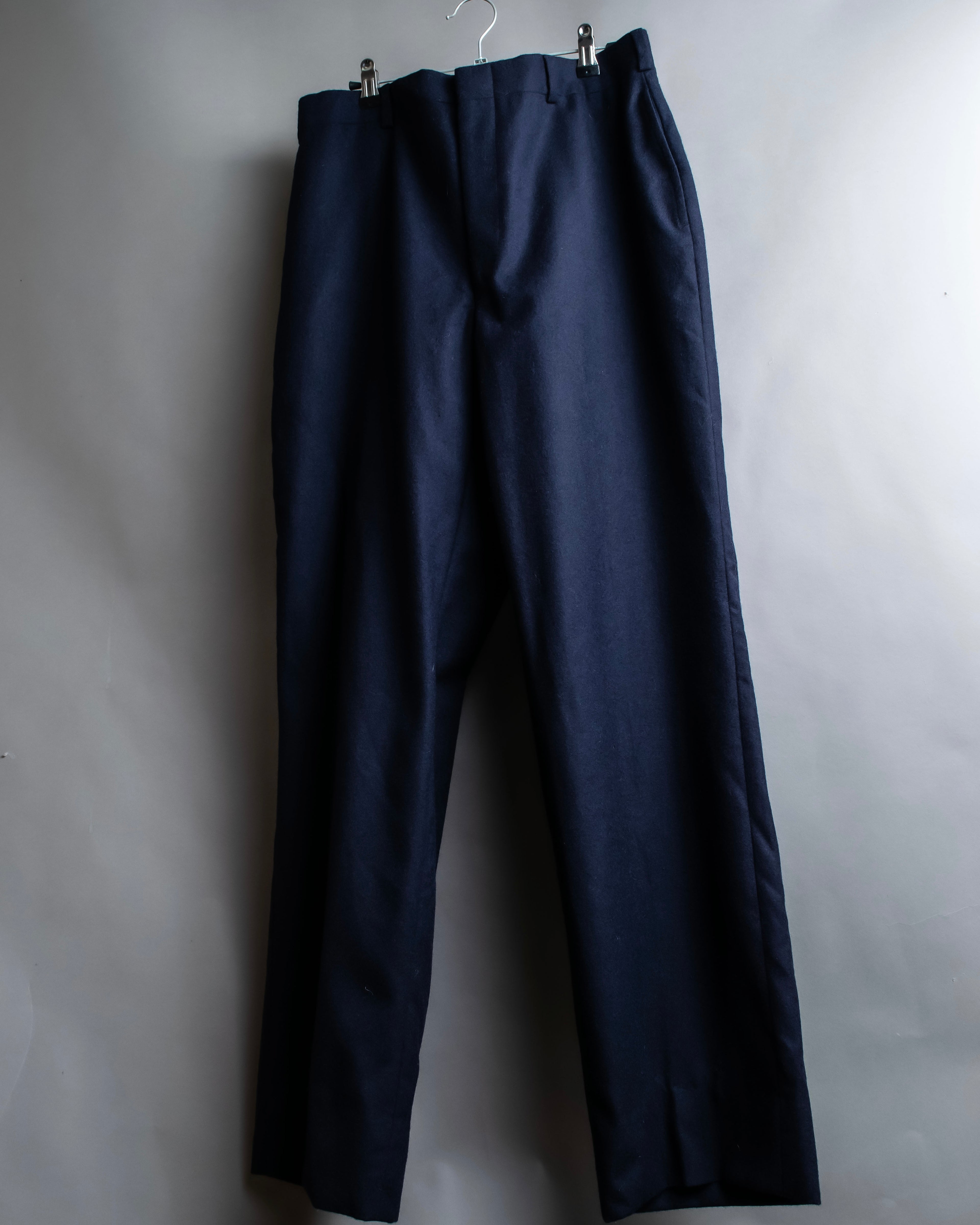 Vintage no tuck wide tapered slacks