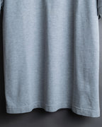 "BURBERRY" Knight logo engraved metal button polo shirt