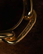 “HERMES” 90’s-00’s Chaine d’ancre scarf ring