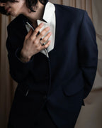 "JIL SANDER" Lapel lining switching tailored jacket