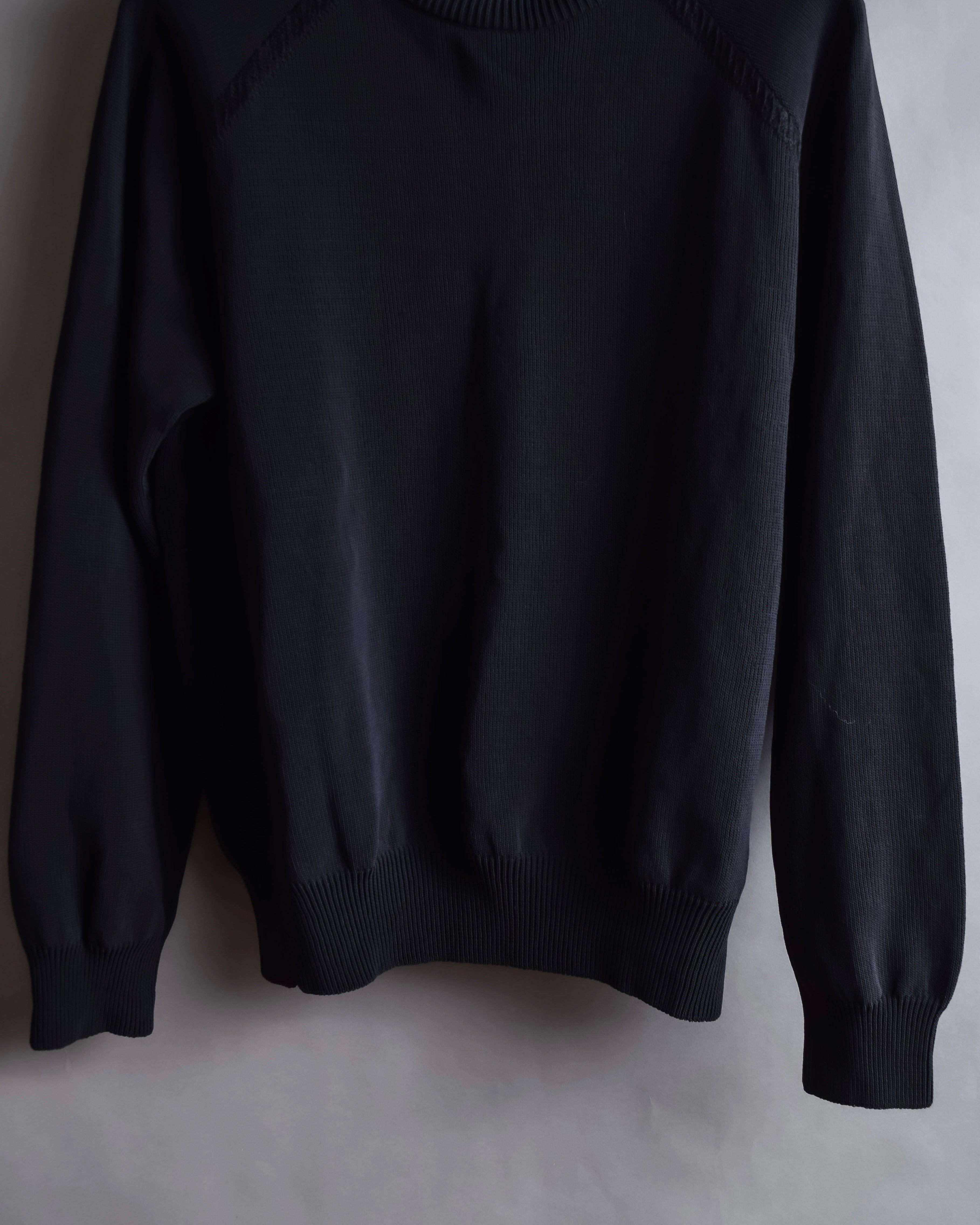 "Y-3" Logo engraved knit pullover