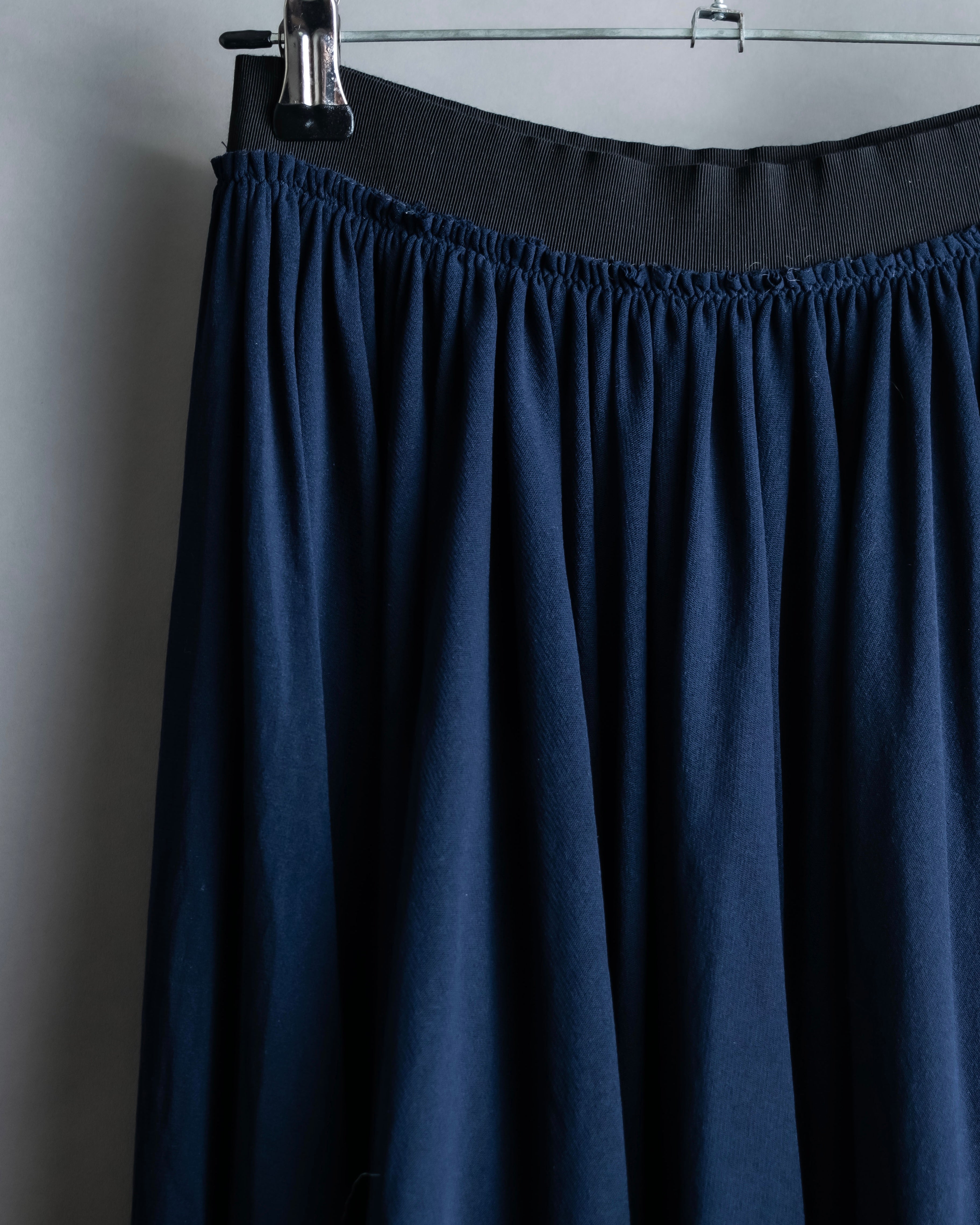 "JIL SANDER" Gathered design elastic waist skirt