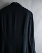 "DKNY" Asymmetrical design woven tailored jacket