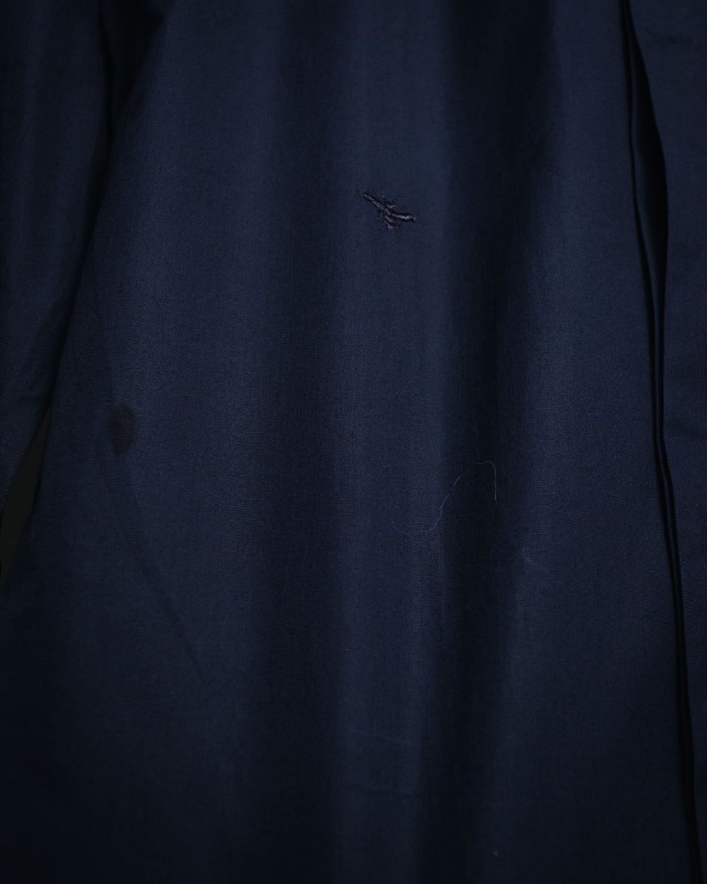 "Dior" 2017 AW Minimal fly-front bee-embroidered shirt