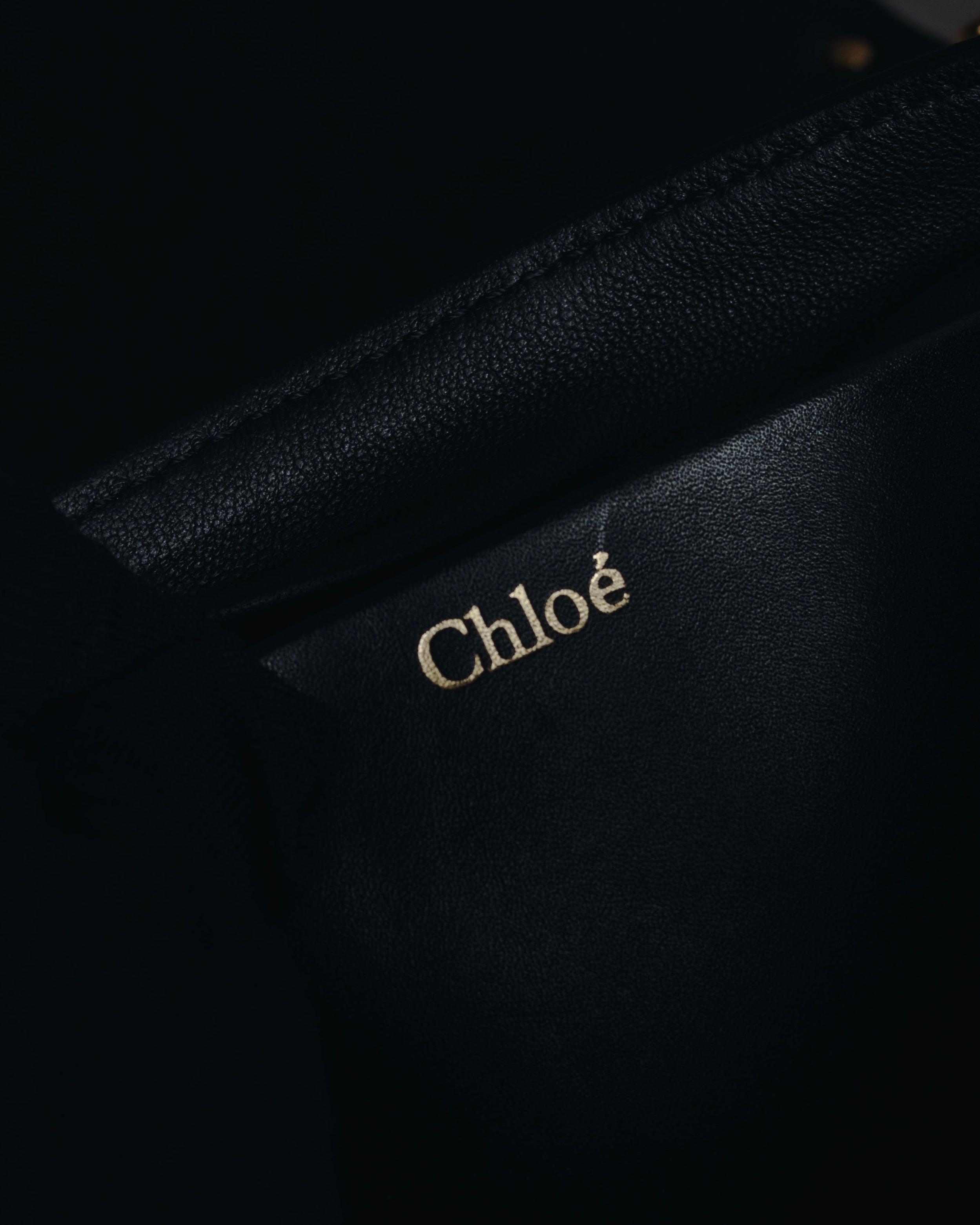 "Chloe" June bow-detail chain shoulder bag