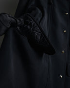 "VALENTINO" 90’s Couture-lined hooded coat