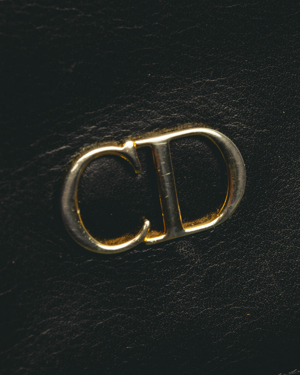 "Christian Dior" 80's-90's Black and red bifold wallet