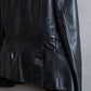 "BURBERRY" 100% cow leather Military pocket details short length jacket