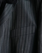 "Acne Studios" Antique design long striped coat