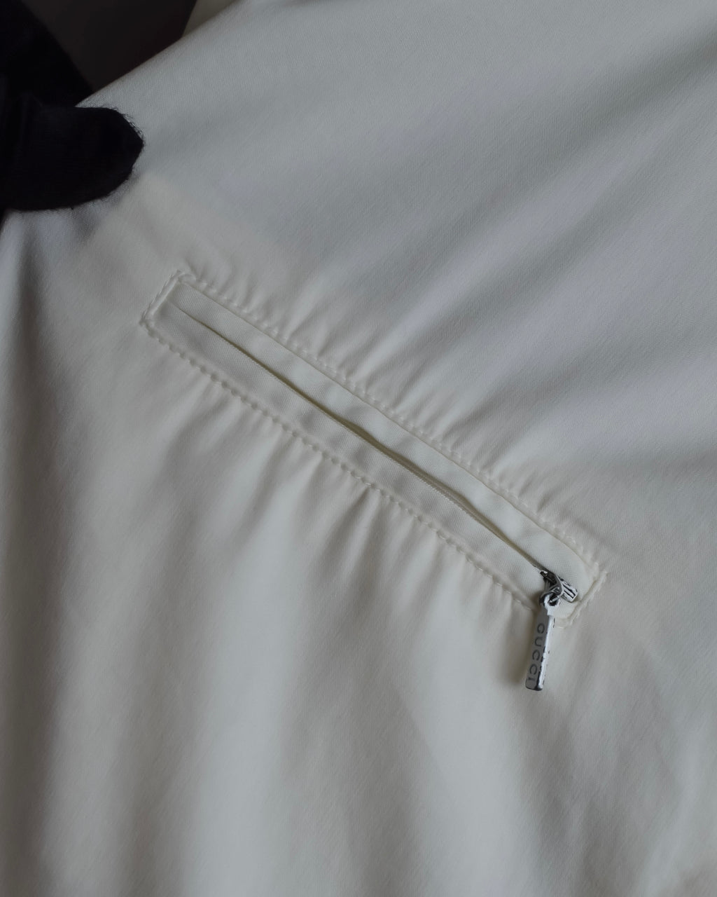 "GUCCI" Double zip pocket design box cut shirt