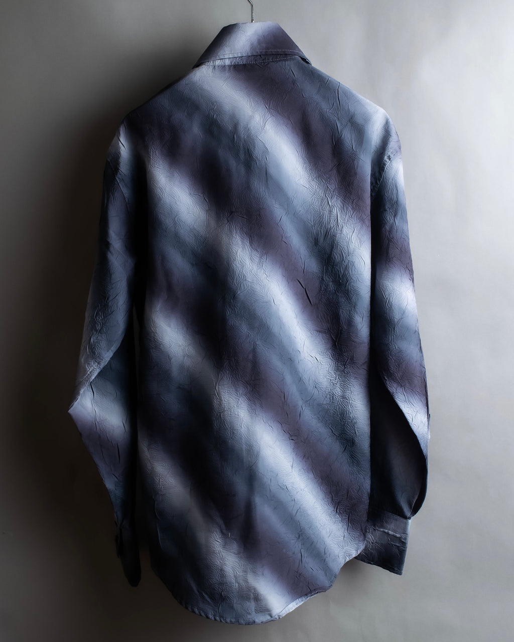 Vintage wrinkled unevenly dyed shirt