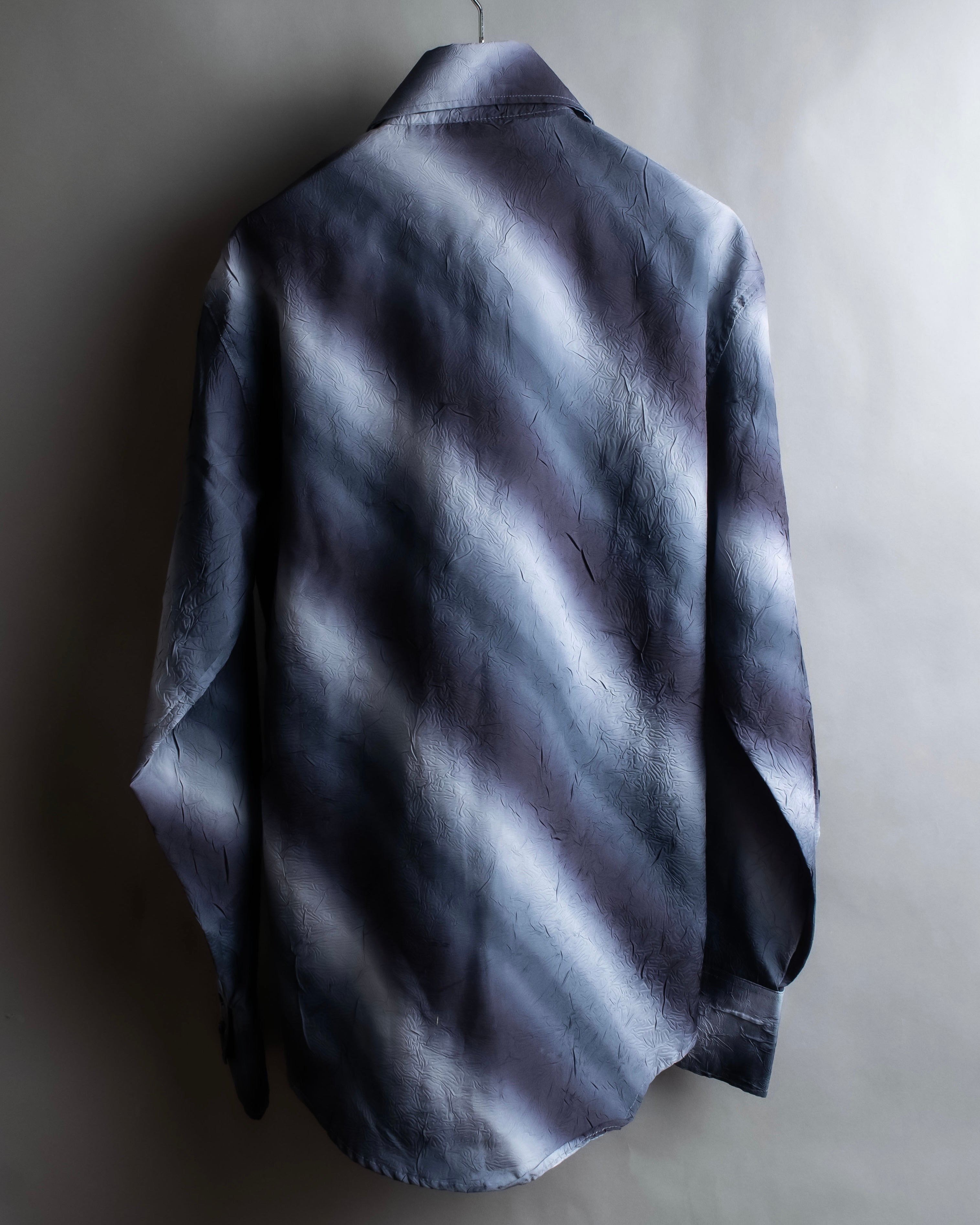 Vintage wrinkled unevenly dyed shirt