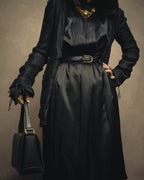 -SPECIAL- “GUCCI” 70’s-80’s Pigskin leather turn lock handbag