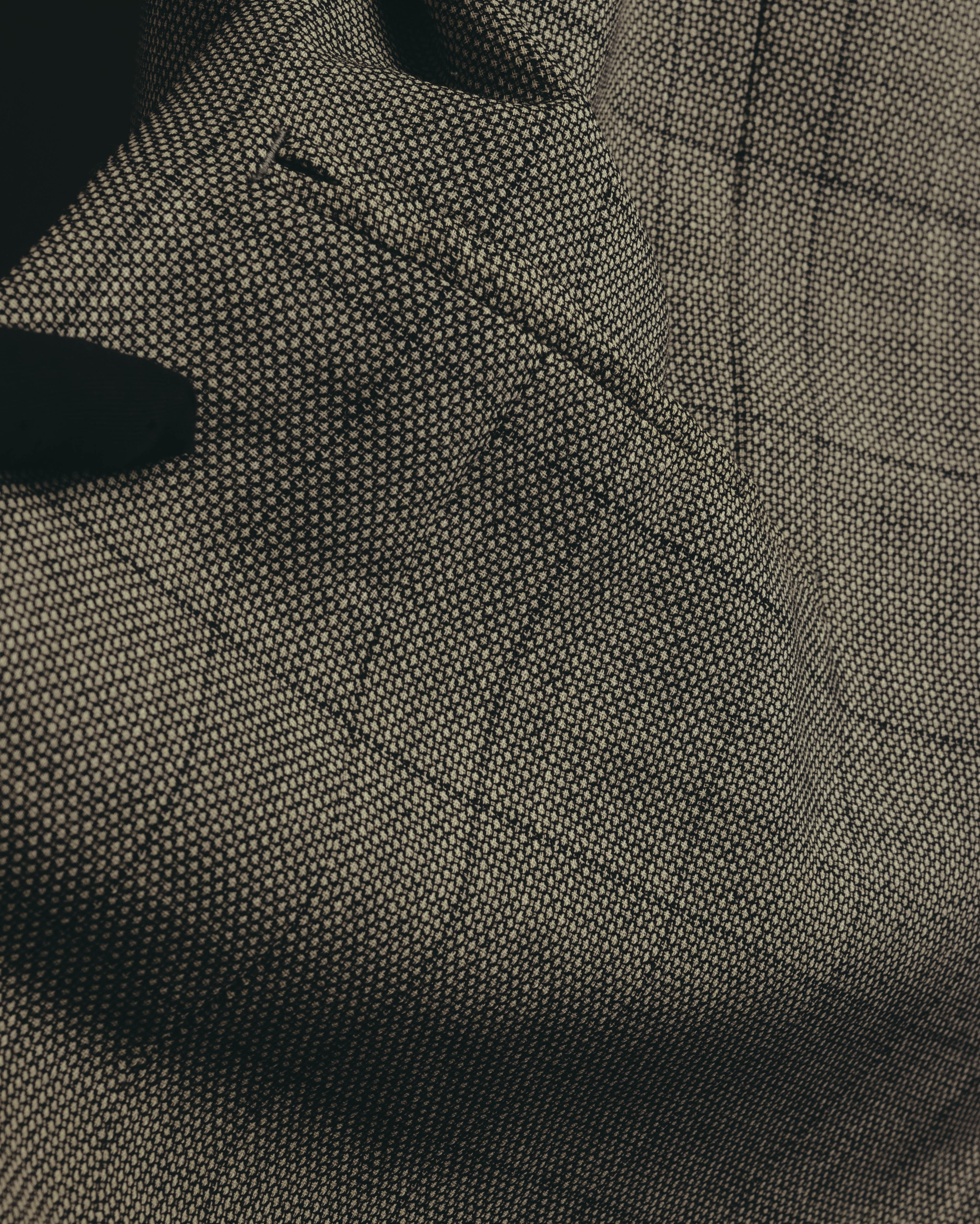 "Pierre Balmain" 80's-90's Windowpane check wool blazer