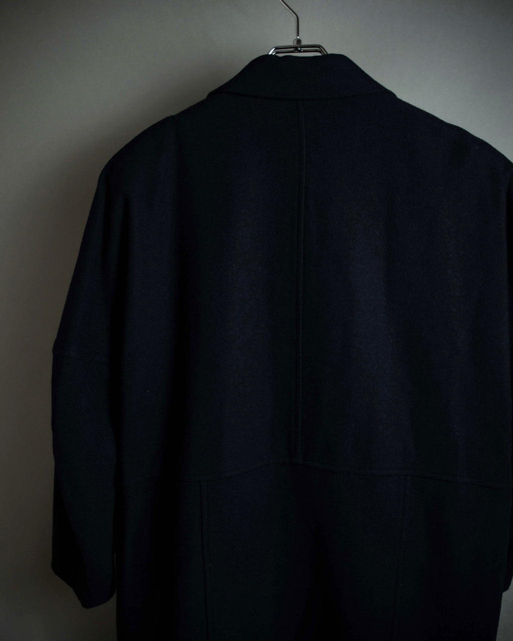 "COMME des GARCONS" 90's Front panel docking design chester coat