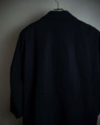 "COMME des GARCONS" 90's Front panel docking design chester coat