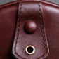 "Cartier" 2C logo engraved bordeaux color boston bag