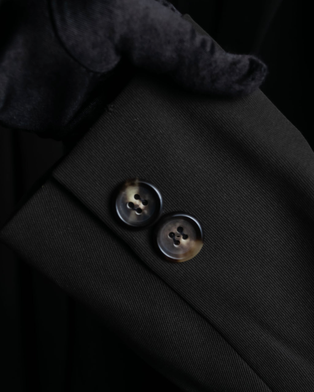 "Jil Sander+" Peaked label minimalist design tailored coat