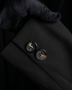 "Jil Sander+" Peaked label minimalist design tailored coat