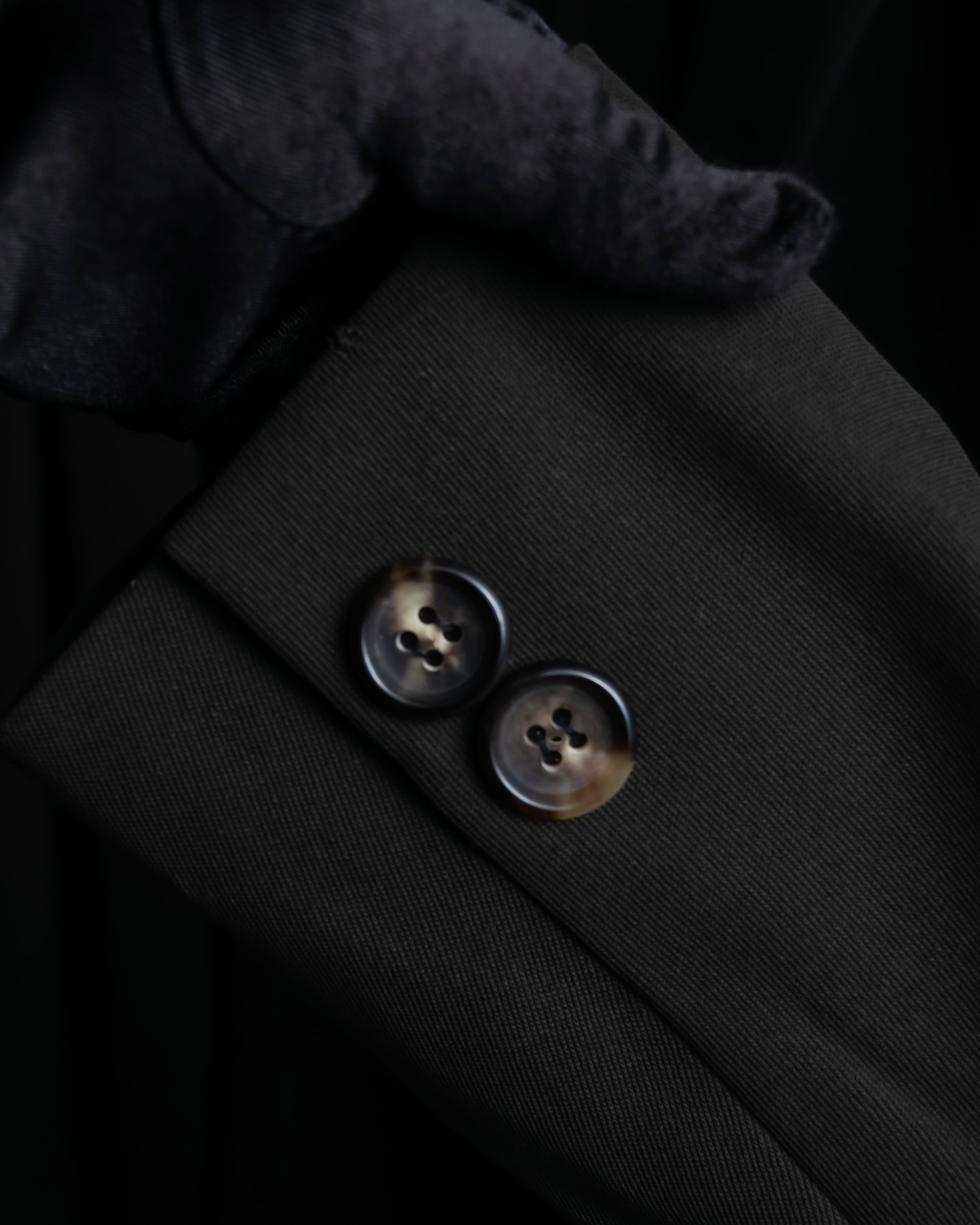 "Jil Sander+" Peaked label minimalist design tailored coat