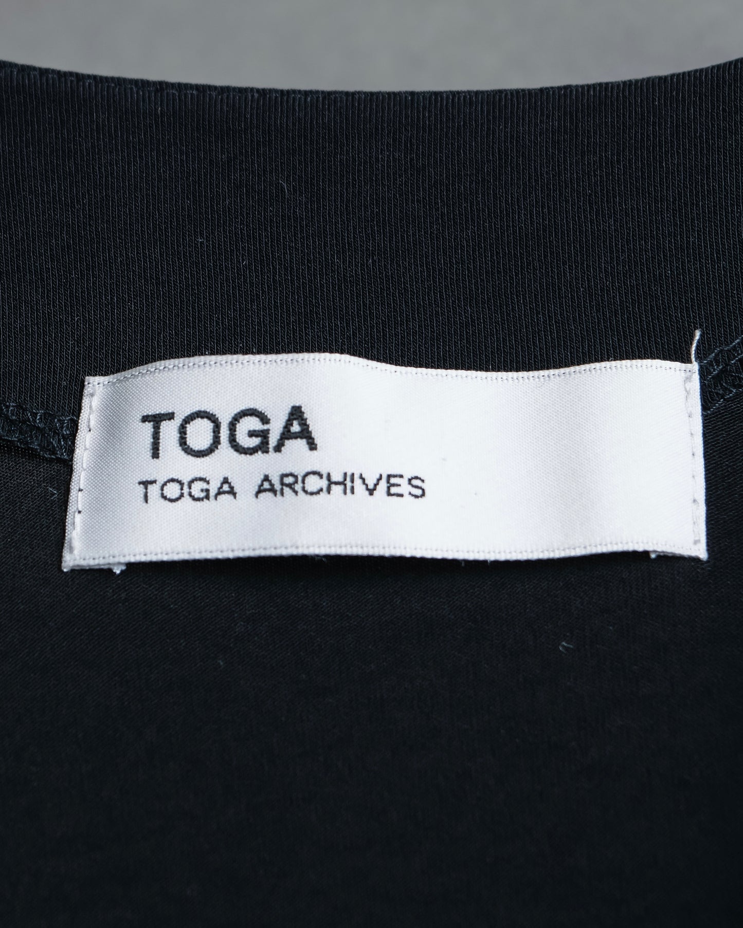 "TOGA ARCHIVES" Asymmetrical zip design maxi dress