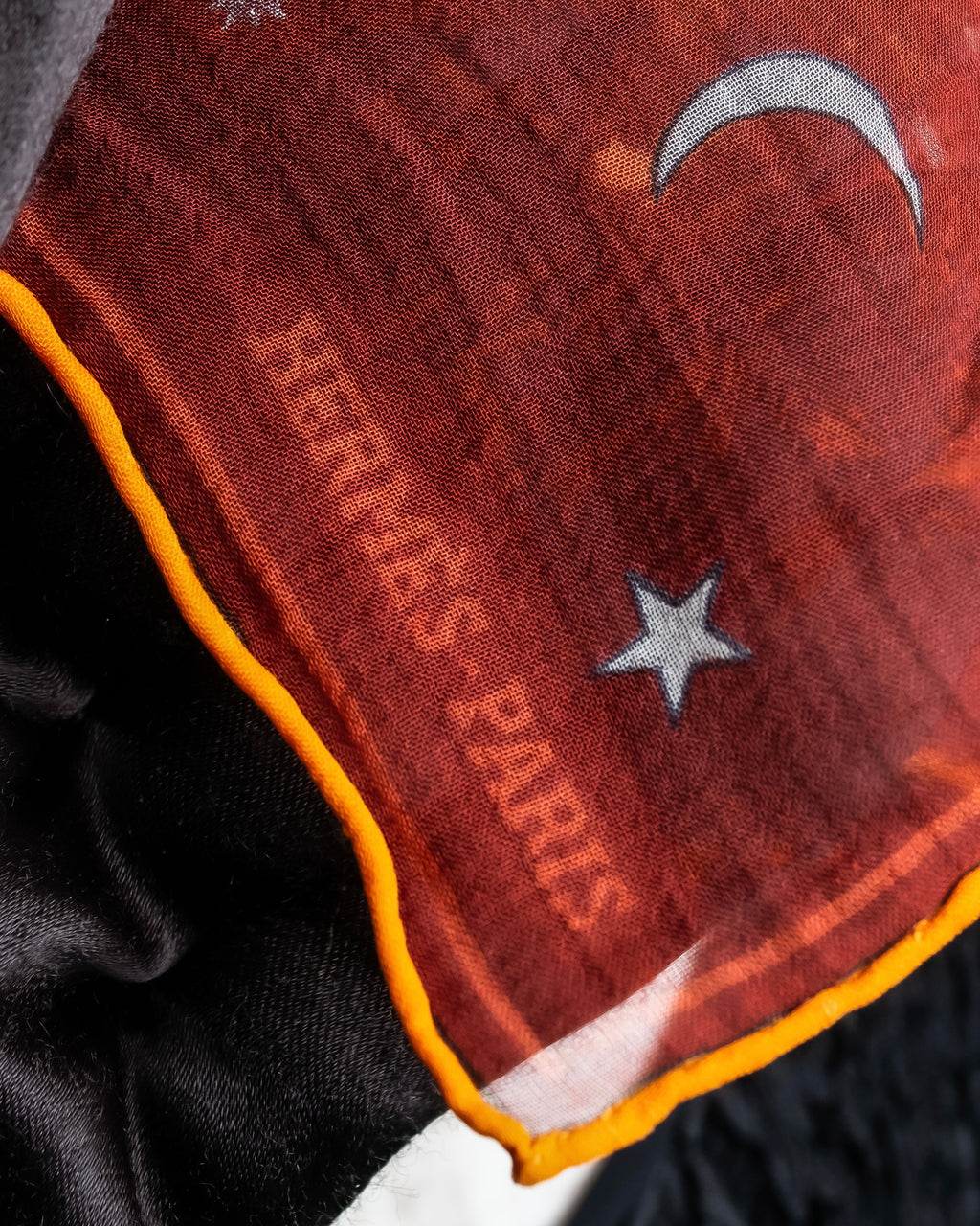 "HERMES" Celestial motif petit carre scarf