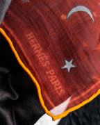 "HERMES" Celestial motif petit carre scarf