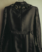 "CELINE" 00's Embellished silk coat