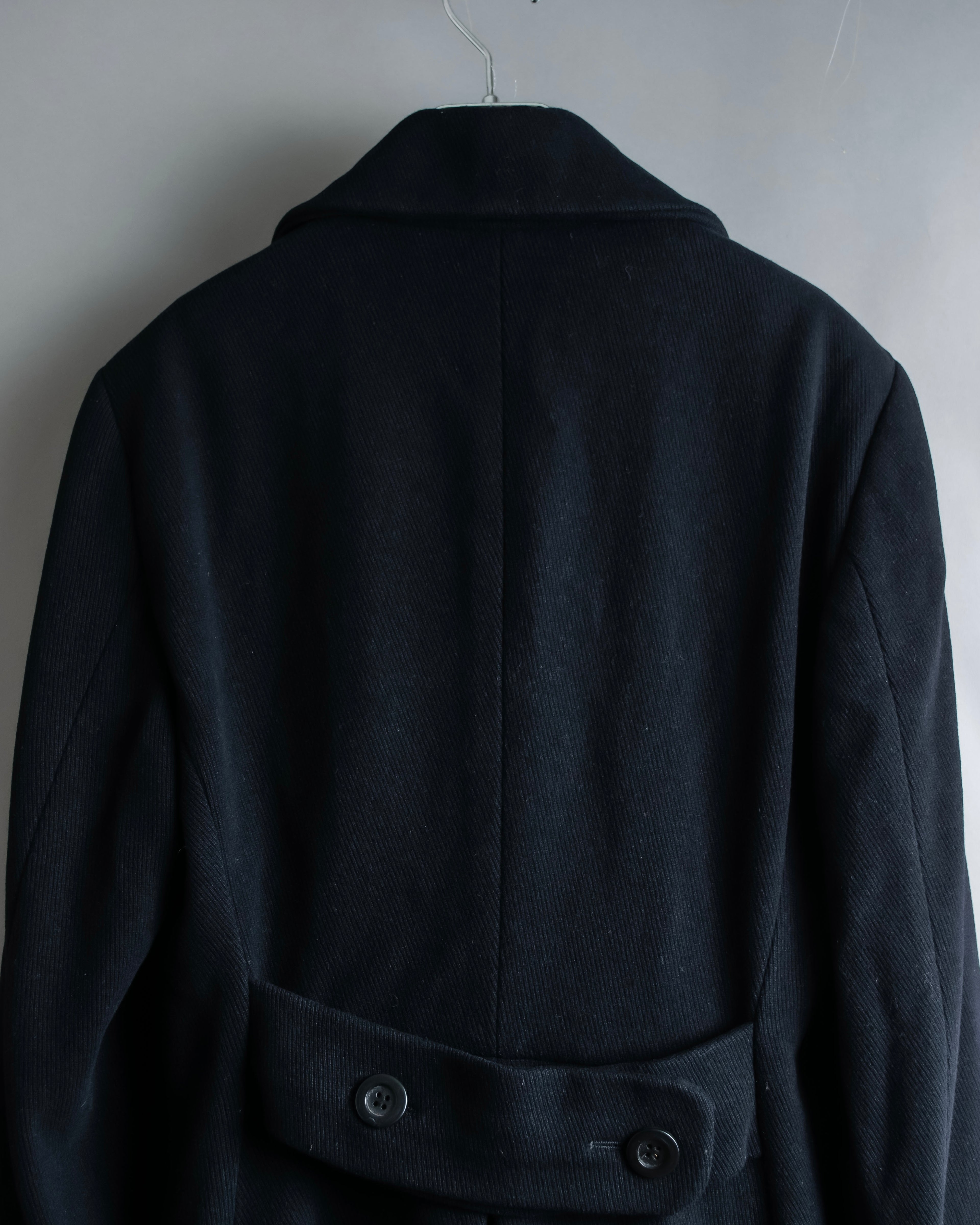 "DOLCE &amp; GABBANA" Maxi length double breasted chesterfield coat