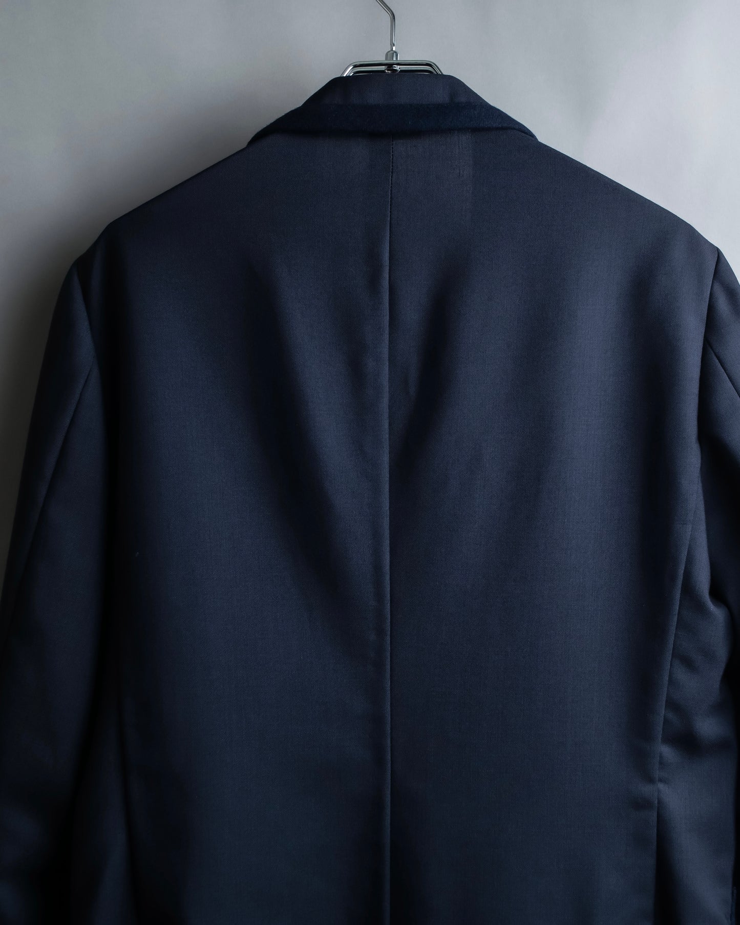 "COMME des GARCONS HOMME DEUX" Different material tailored jacket