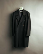 "PRADA" 00's-10's Belted double-breasted wool coat