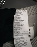 “Maison Margiela” 2015SS deconstructed cape knit top