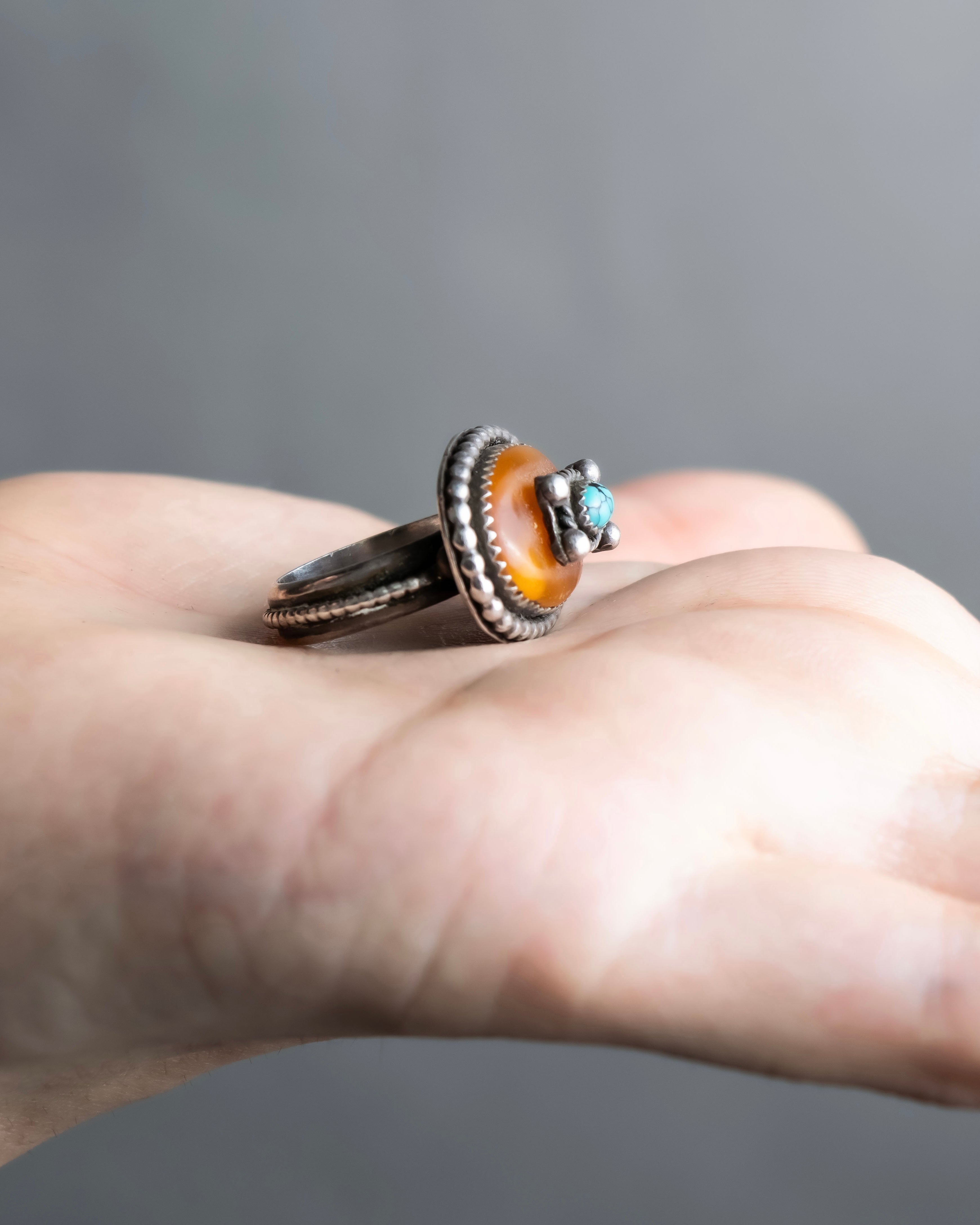 “Vintage” Silver turquoise Indian jewelry