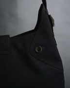 "Salvatore Ferragamo" 00’s canvas hobo shoulder bag