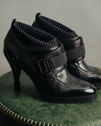 “HERMÈS” 2017-2022 Aw hybrid brogue sock ankle boots