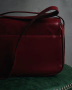 "CELINE" 2019-22 Heritage turn-lock box calf shoulder bag