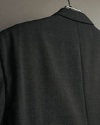 "Giorgio Armani Le Collezioni" 80's-90's Soft tailored double breasted wool blazer