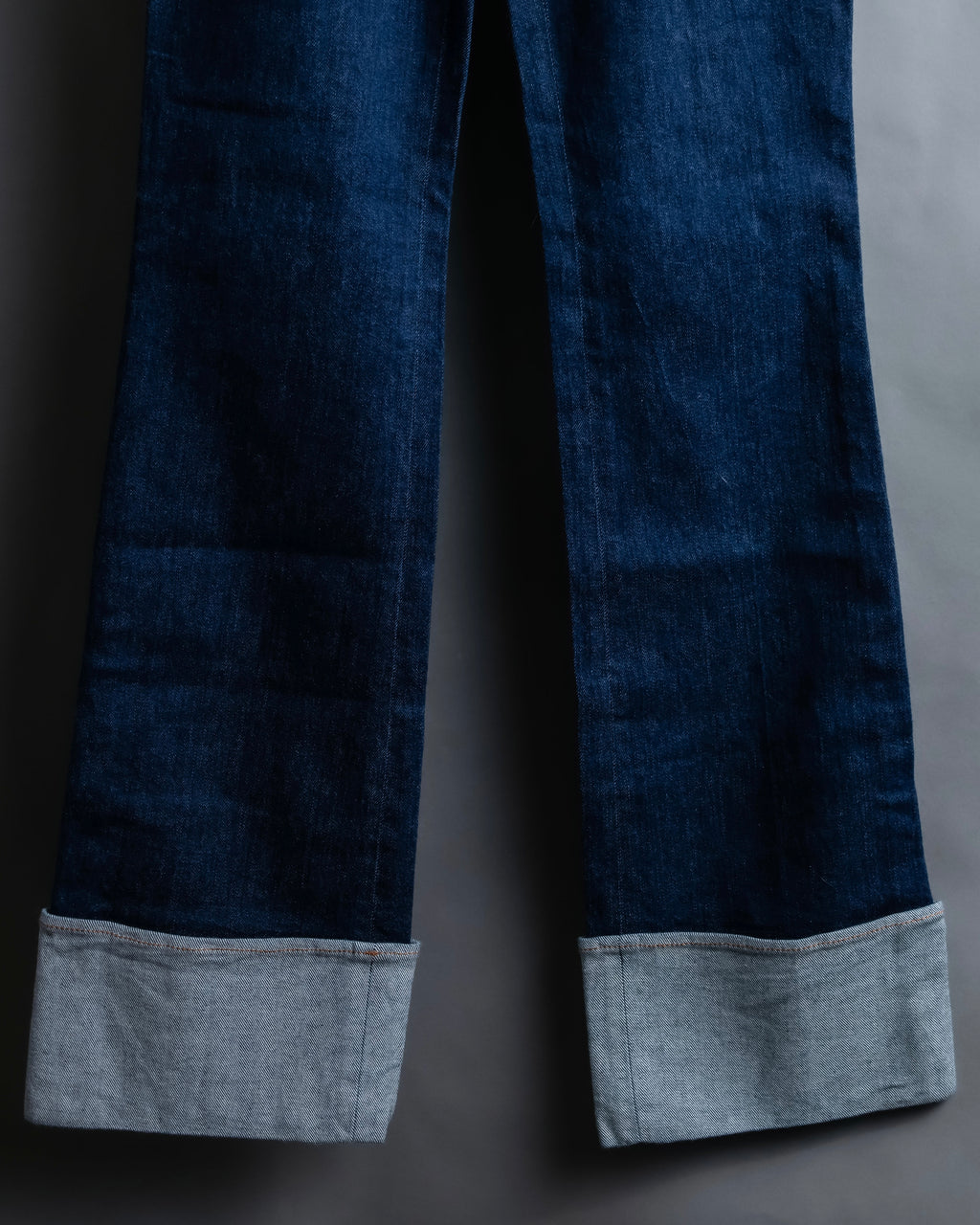 "BOTTEGA VENETA" Wide straight silhouette fisherman denim pants