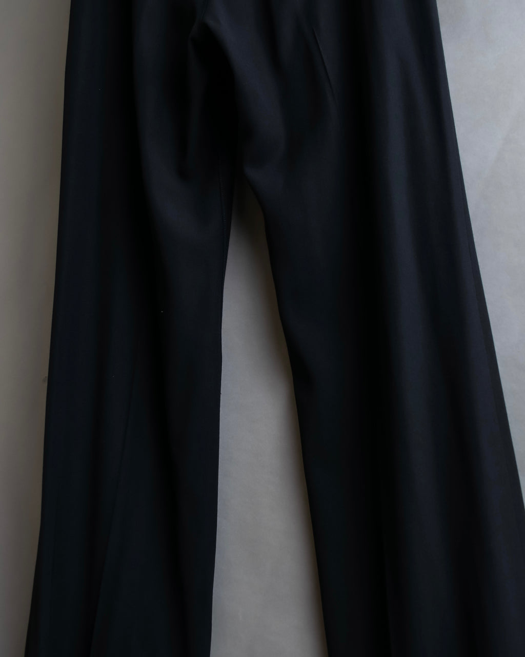 "BALENCIAGA" Beautiful draped full-length slacks