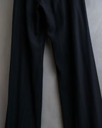 "BALENCIAGA" Beautiful draped full-length slacks