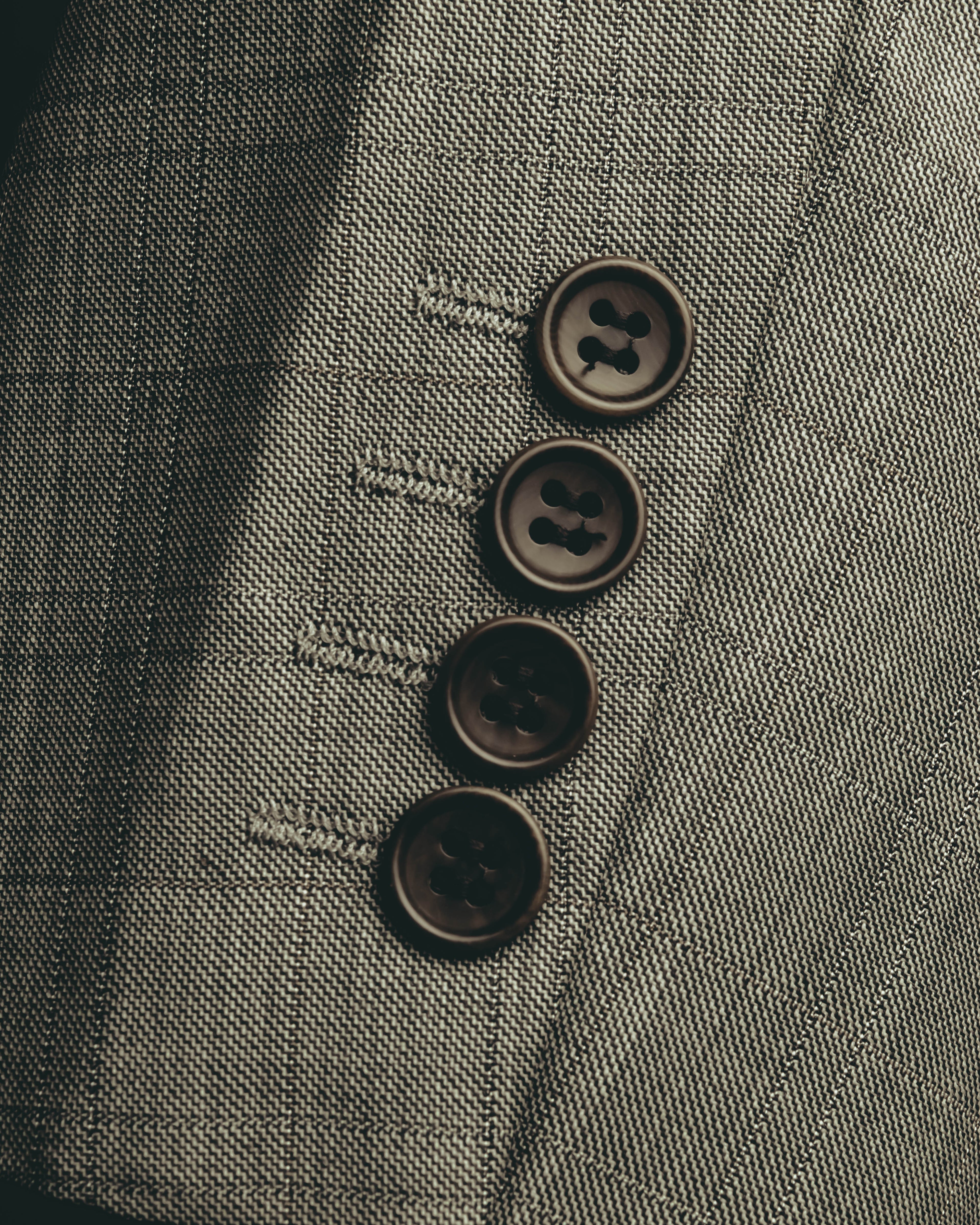 "MONSIEUR by GIVENCHY" 90's Checked wool tailored blazer